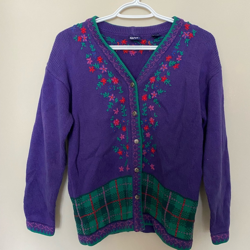 vintage GAP cotton cardigan